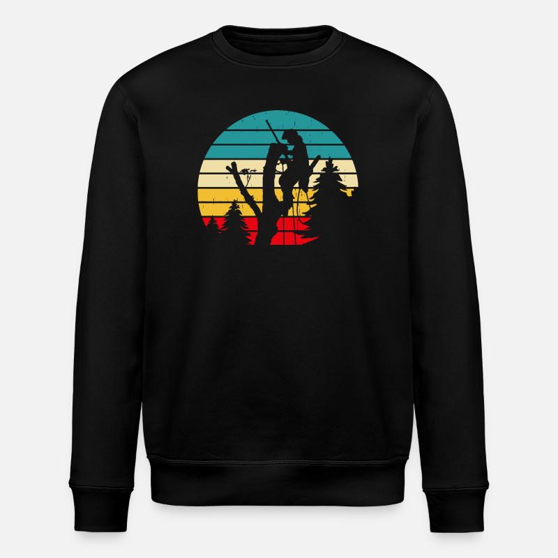 Cadeau drôle de menuisier - Sweat bio ROLLER Stanley/Stella Unisexe - noir