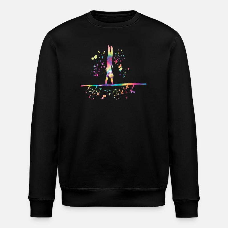 Turner Barren Kunstturnen - Stanley/Stella Unisex Bio-Sweatshirt ROLLER - Schwarz
