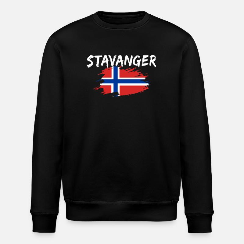 Stavanger, Norvège - Sweat bio ROLLER Stanley/Stella Unisexe - noir