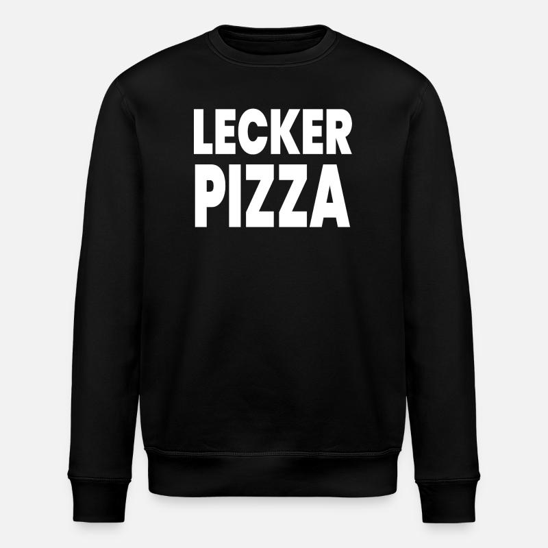 Pizza - Stanley/Stella Unisex Bio-Sweatshirt ROLLER - Schwarz