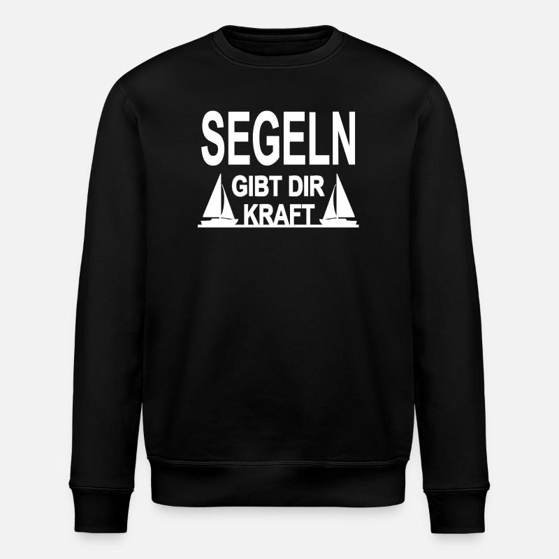 Segeln - Stanley/Stella Unisex Bio-Sweatshirt ROLLER - Schwarz