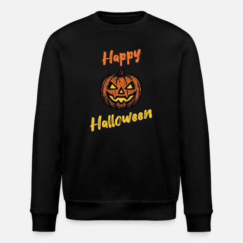 Grunge Pumpkin – Chemise Happy Halloween - Sweat bio ROLLER Stanley/Stella Unisexe - noir