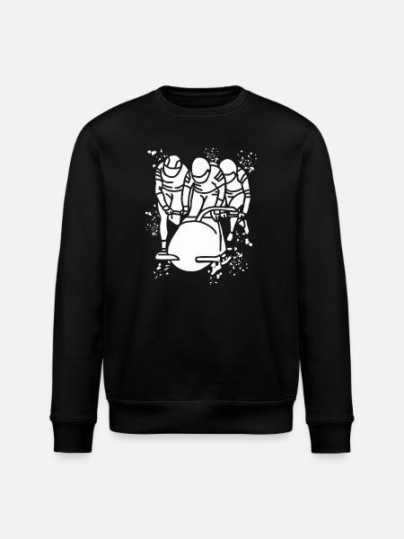 Bobsleigh Bobsleigh Four-man Bobsleigh - Stanley/Stella ROLLER Unisex Organic Sweatshirt - black