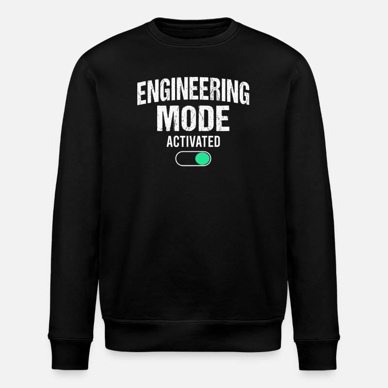 Mechanical Engineering Mechanical Engineer - Stanley/Stella ROLLER Unisex Organic Sweatshirt - black