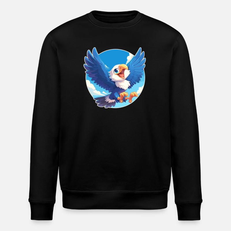 Aigle - Sweat bio ROLLER Stanley/Stella Unisexe - noir