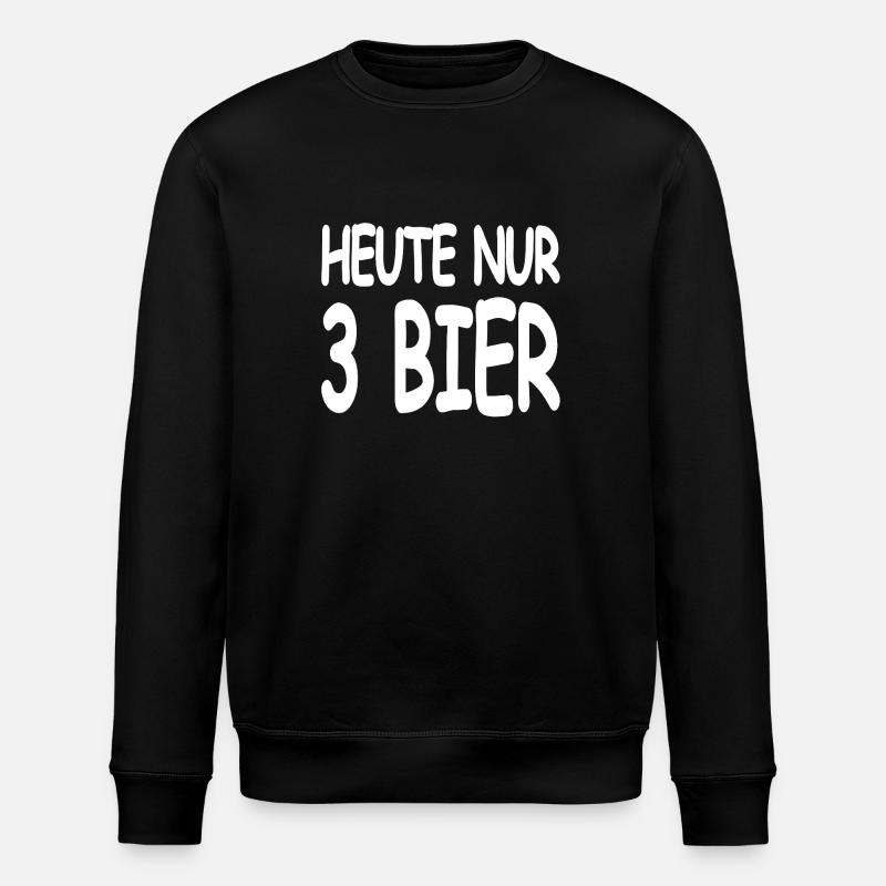 Bière - Sweat bio ROLLER Stanley/Stella Unisexe - noir