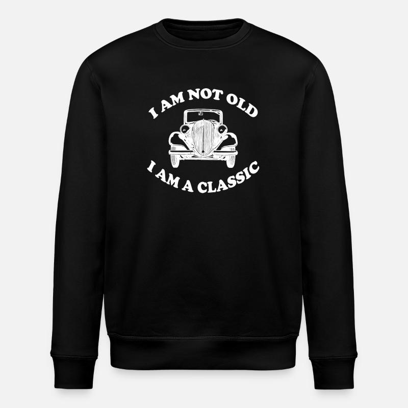 CLASSIC - Stanley/Stella Unisex Bio-Sweatshirt ROLLER - Schwarz