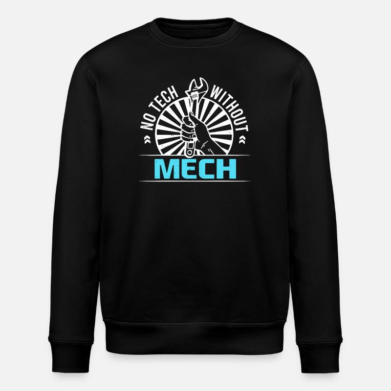 Mechanical Engineering Mechanical Engineer - Stanley/Stella ROLLER Unisex Organic Sweatshirt - black
