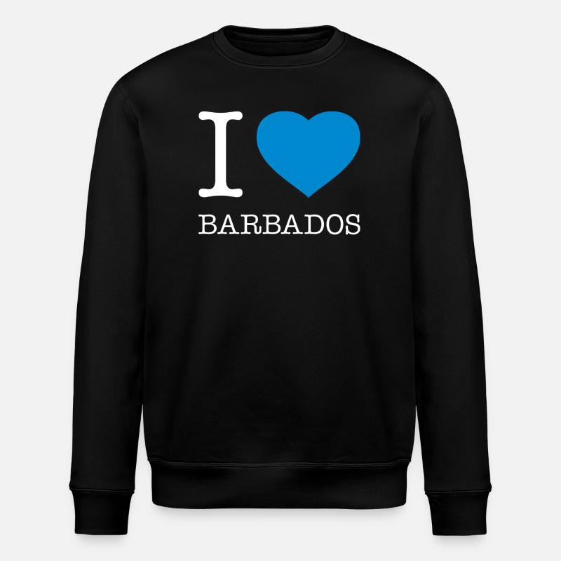 J’adore la Barbade - Sweat bio ROLLER Stanley/Stella Unisexe - noir