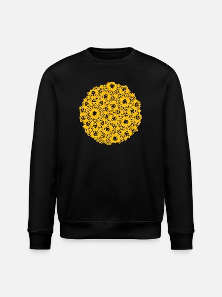 Motif de lune - Sweat bio ROLLER Stanley/Stella Unisexe - noir