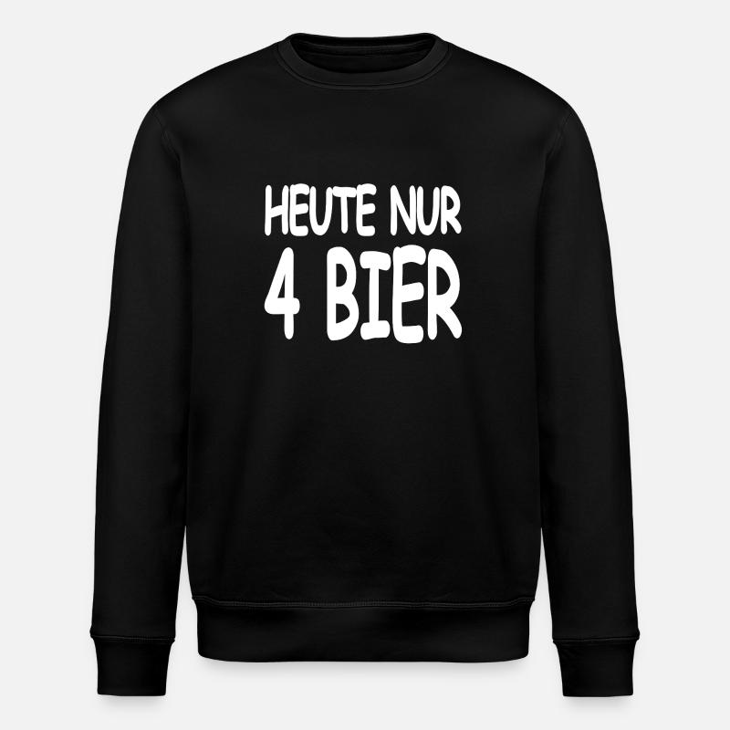 Bière - Sweat bio ROLLER Stanley/Stella Unisexe - noir