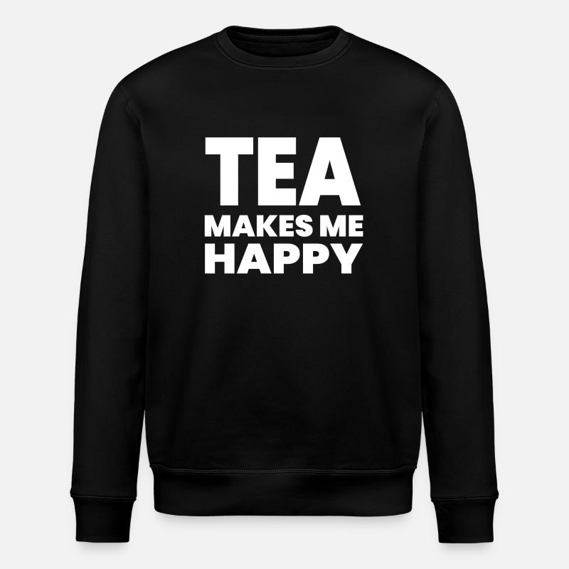 Tea - Stanley/Stella ROLLER Unisex Organic Sweatshirt - black