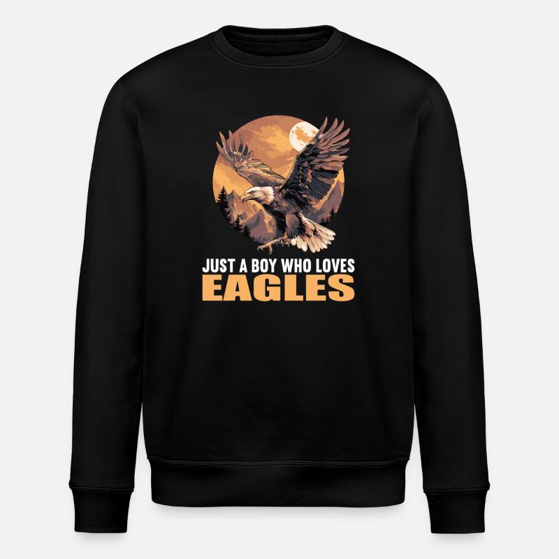 Aigle - Sweat bio ROLLER Stanley/Stella Unisexe - noir