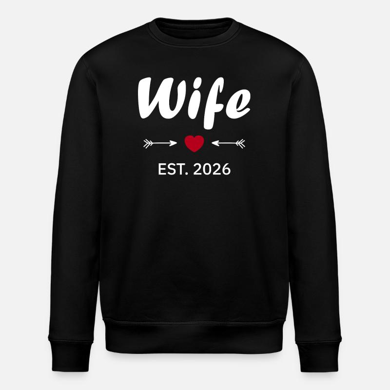 Wife Est 2026 - Sweat bio ROLLER Stanley/Stella Unisexe - noir