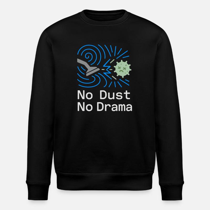 Cleanroom Technician Controlled Environment - Stanley/Stella ROLLER Unisex Organic Sweatshirt - black