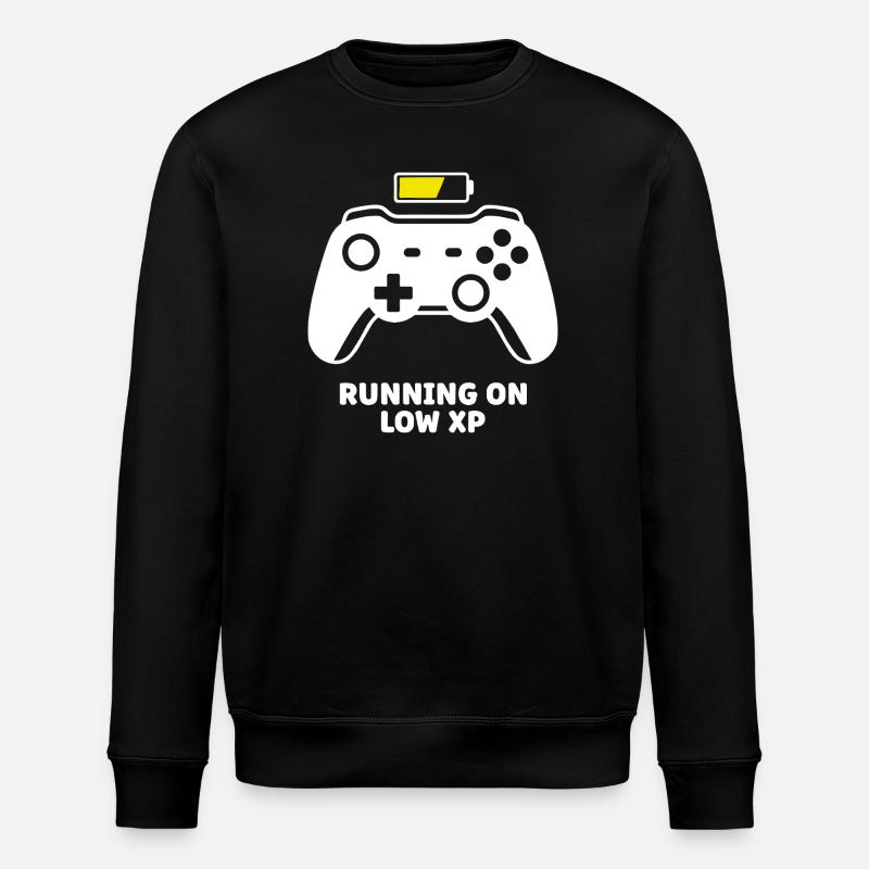 Running on Low XP Controller - Stanley/Stella Unisex Bio-Sweatshirt ROLLER - Schwarz