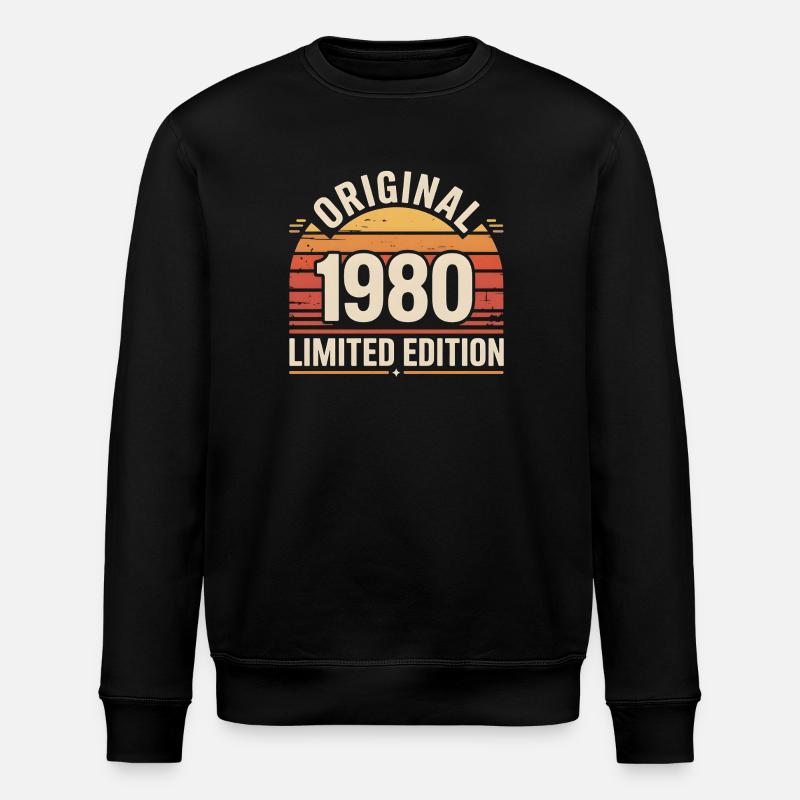 Original 1980 Edition Limitée - Sweat bio ROLLER Stanley/Stella Unisexe - noir