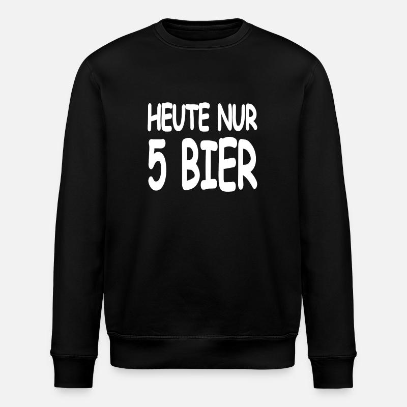 Bière - Sweat bio ROLLER Stanley/Stella Unisexe - noir