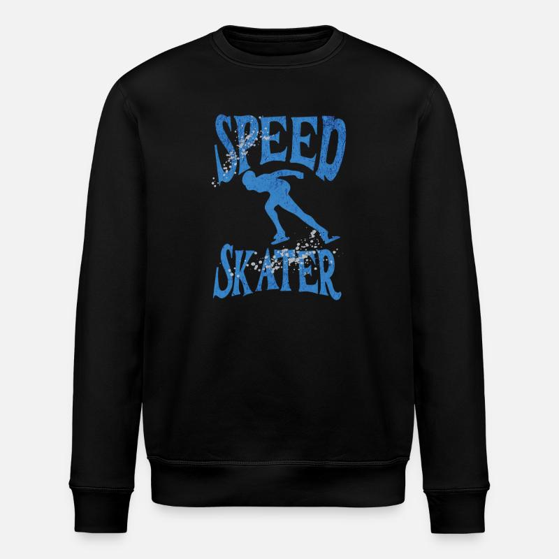 Maillot de patinage de vitesse - Sweat bio ROLLER Stanley/Stella Unisexe - noir