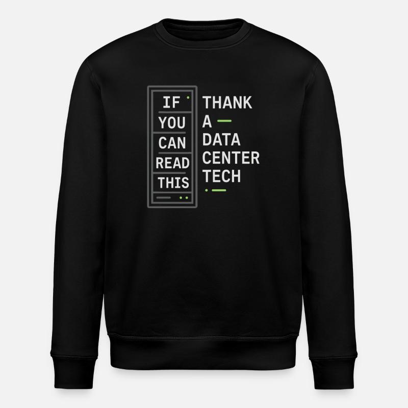 Netzwerkinfrastruktur Rack- Und Stack-ingenieur - Stanley/Stella Unisex Bio-Sweatshirt ROLLER - Schwarz