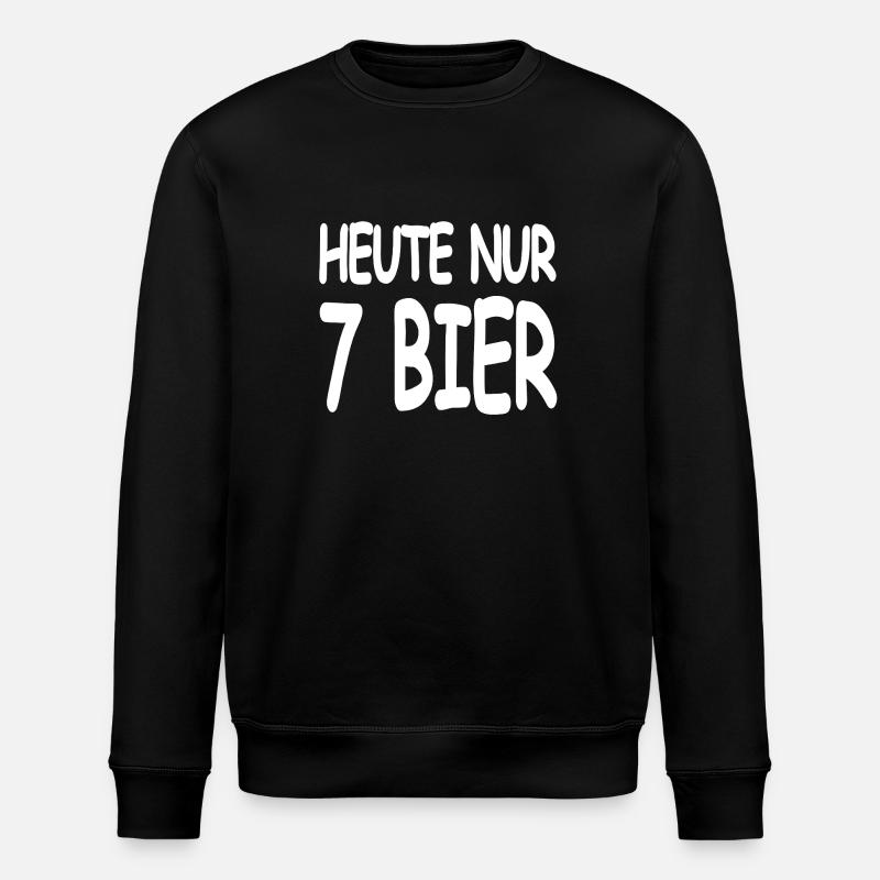 Bière - Sweat bio ROLLER Stanley/Stella Unisexe - noir
