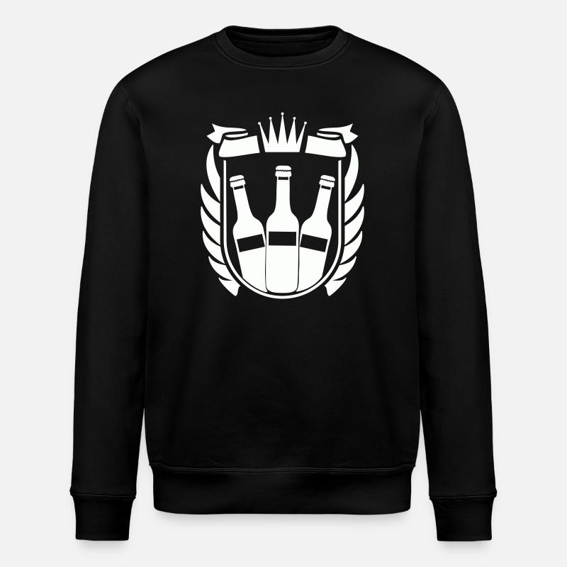 Bier Wappen - Stanley/Stella Unisex Bio-Sweatshirt ROLLER - Schwarz