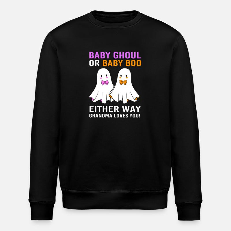 Halloween Gender Reveal - Stanley/Stella Unisex Bio-Sweatshirt ROLLER - Schwarz