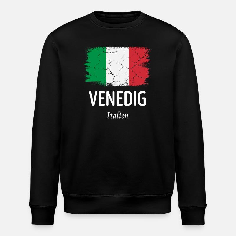 Venice - Stanley/Stella ROLLER Unisex Organic Sweatshirt - black