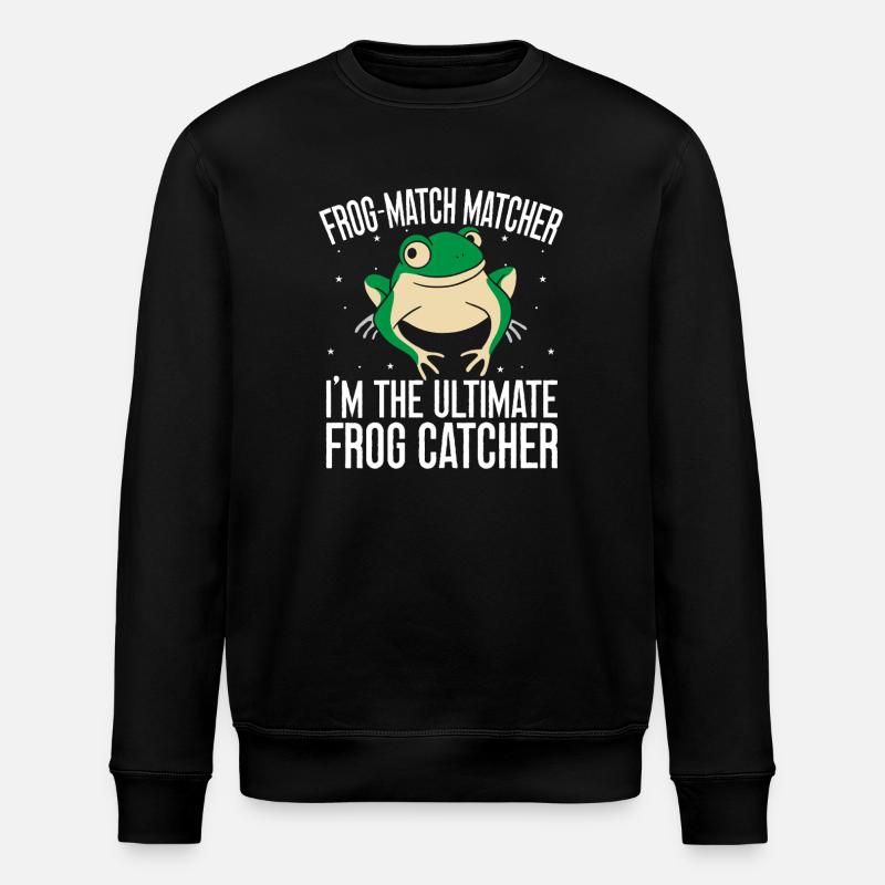 Attrape-grenouilles Grenouille Matcher Grenouille Matcher - Sweat bio ROLLER Stanley/Stella Unisexe - noir