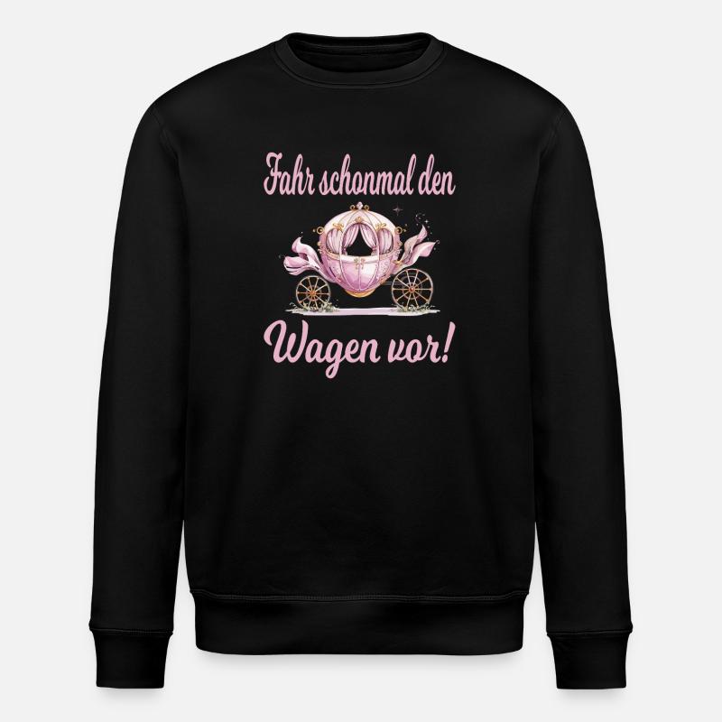 monter en calèche : calèche pour - Sweat bio ROLLER Stanley/Stella Unisexe - noir