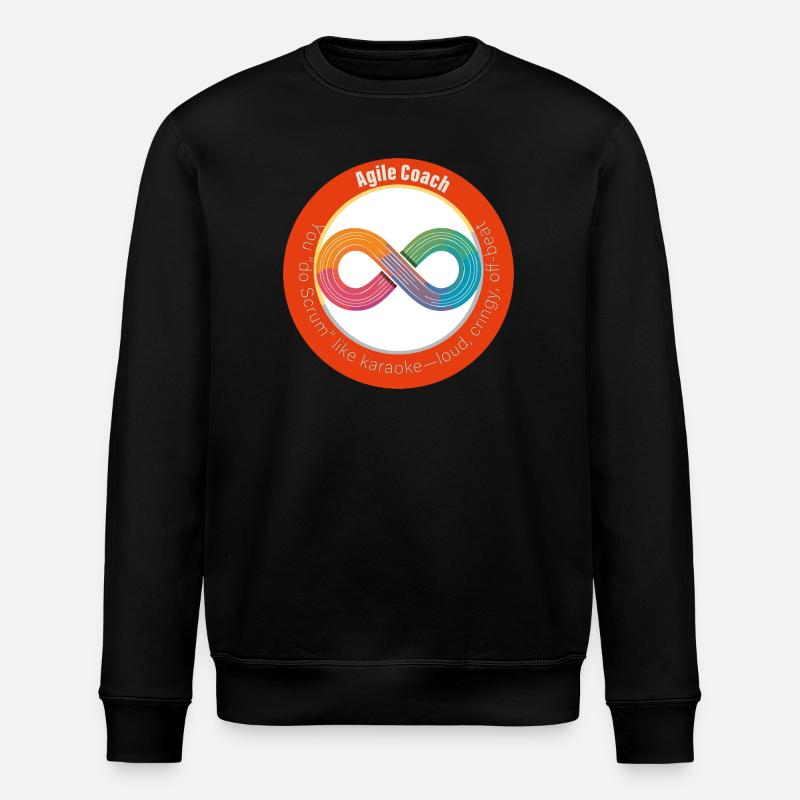 Do Scrum - Stanley/Stella Unisex Bio-Sweatshirt ROLLER - Schwarz