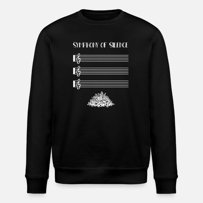 Symphonie du silence - Sweat bio ROLLER Stanley/Stella Unisexe - noir
