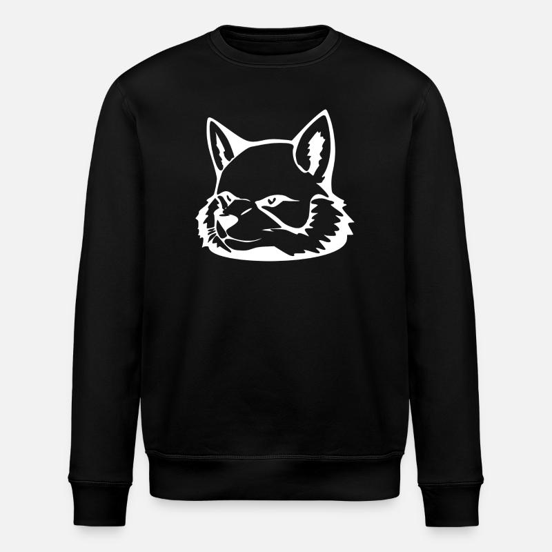 Fuchs - Stanley/Stella Unisex Bio-Sweatshirt ROLLER - Schwarz