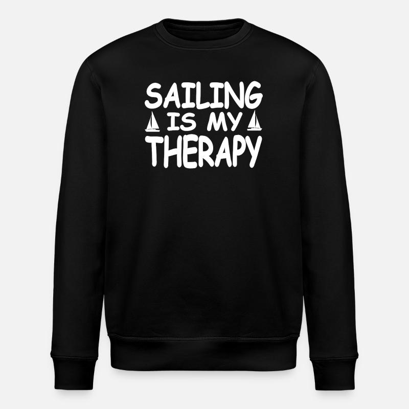 Segeln - Stanley/Stella Unisex Bio-Sweatshirt ROLLER - Schwarz