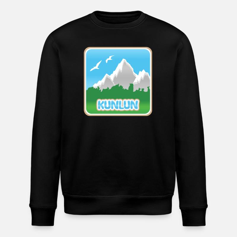 Kunlun - Stanley/Stella ROLLER Unisex Organic Sweatshirt - black