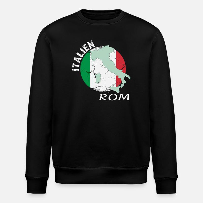 Rom - Stanley/Stella Unisex Bio-Sweatshirt ROLLER - Schwarz