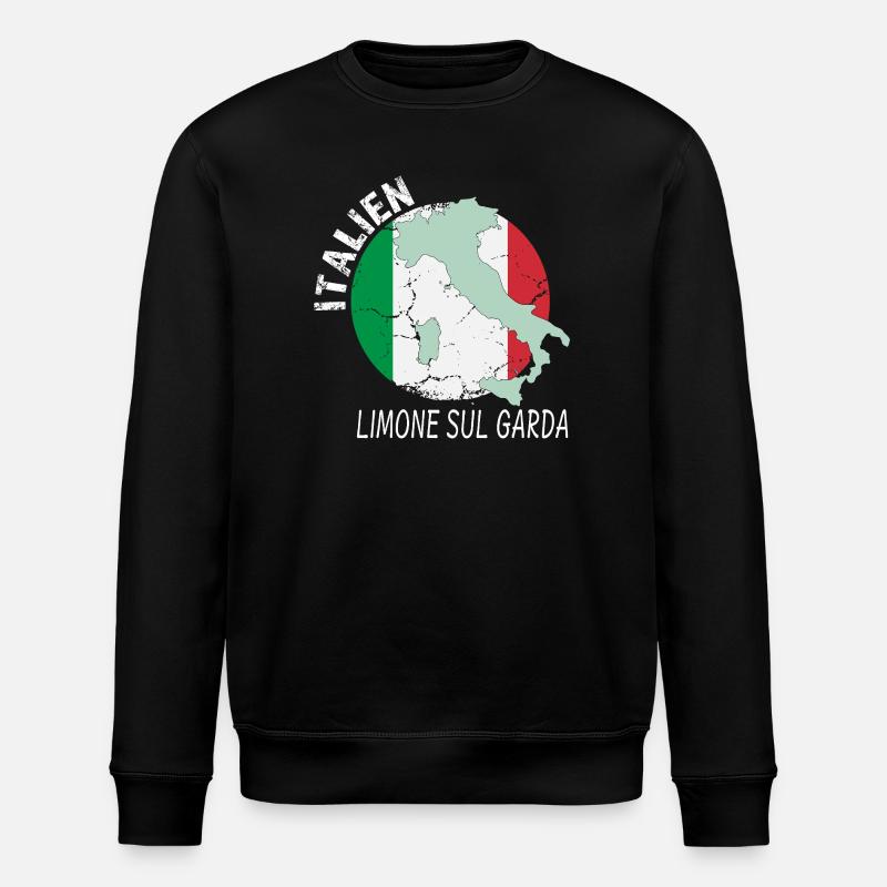 Limone sul Garda - Sweat bio ROLLER Stanley/Stella Unisexe - noir