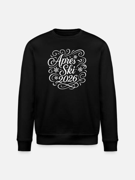 Après-ski 2026 - Stanley/Stella ROLLER Unisex Organic Sweatshirt - black