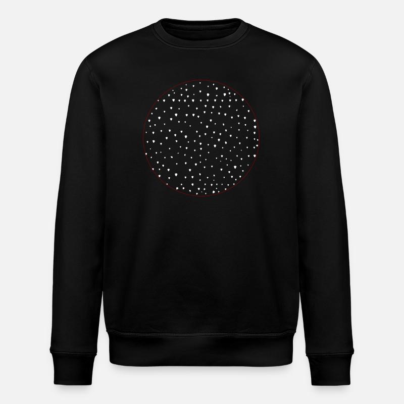 Schnee - Stanley/Stella Unisex Bio-Sweatshirt ROLLER - Schwarz