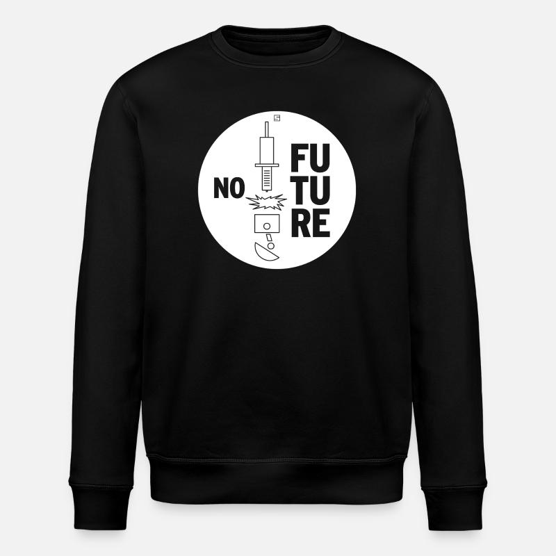 PAS D’AVENIR - Sweat bio ROLLER Stanley/Stella Unisexe - noir