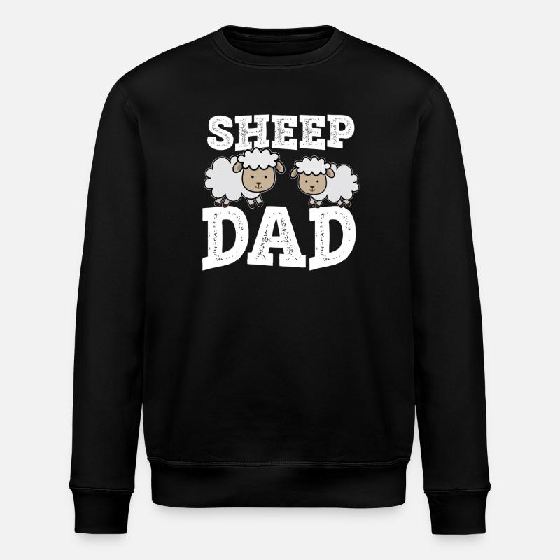 Papa mouton - Sweat bio ROLLER Stanley/Stella Unisexe - noir