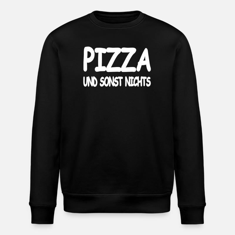 Pizza - Sweat bio ROLLER Stanley/Stella Unisexe - noir