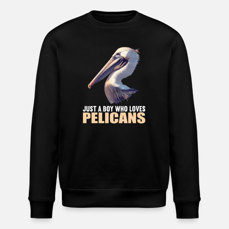 Pélicans Pélican - Sweat bio ROLLER Stanley/Stella Unisexe - noir