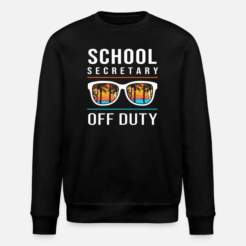Secrétaire d’école Secrétaire d’école - Sweat bio ROLLER Stanley/Stella Unisexe - noir