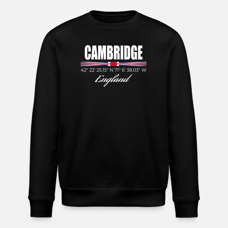 Cambridge - Stanley/Stella Unisex Bio-Sweatshirt ROLLER - Schwarz