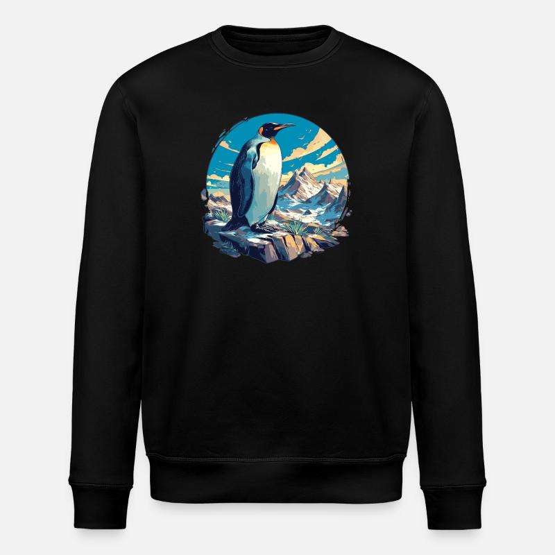 Pingouins Pingouin - Sweat bio ROLLER Stanley/Stella Unisexe - noir