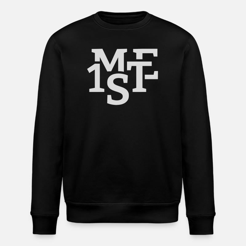 Me first - Stanley/Stella Unisex Bio-Sweatshirt ROLLER - Schwarz