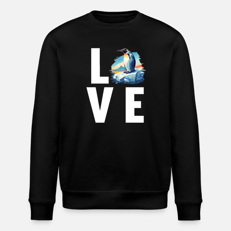 Pingouins Pingouin - Sweat bio ROLLER Stanley/Stella Unisexe - noir