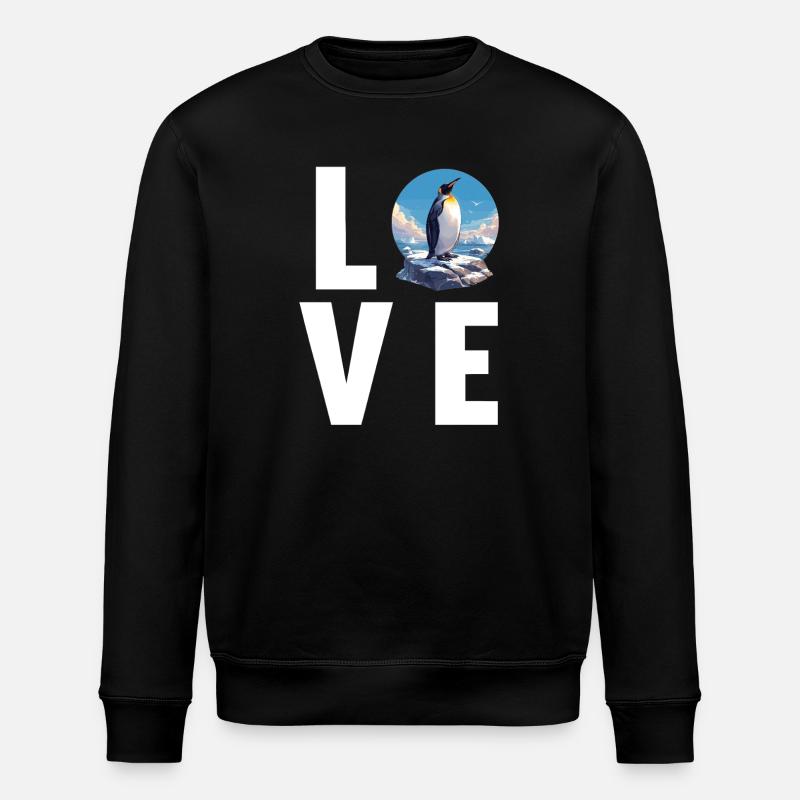 Pingouins Pingouin - Sweat bio ROLLER Stanley/Stella Unisexe - noir