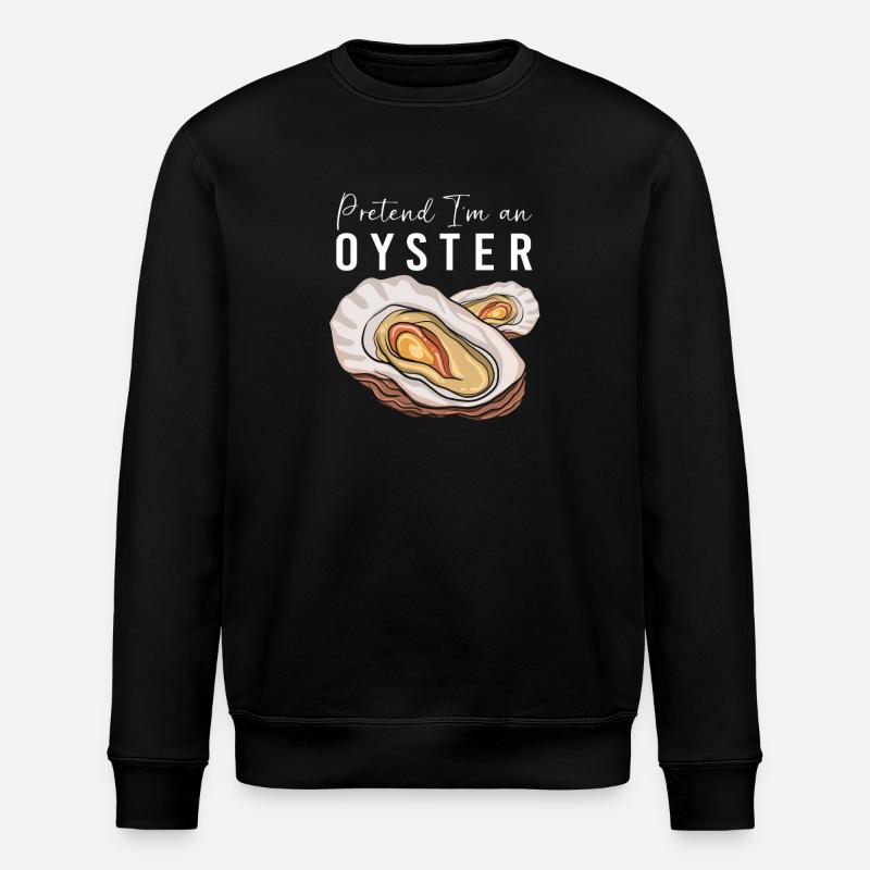 Huîtres - Sweat bio ROLLER Stanley/Stella Unisexe - noir